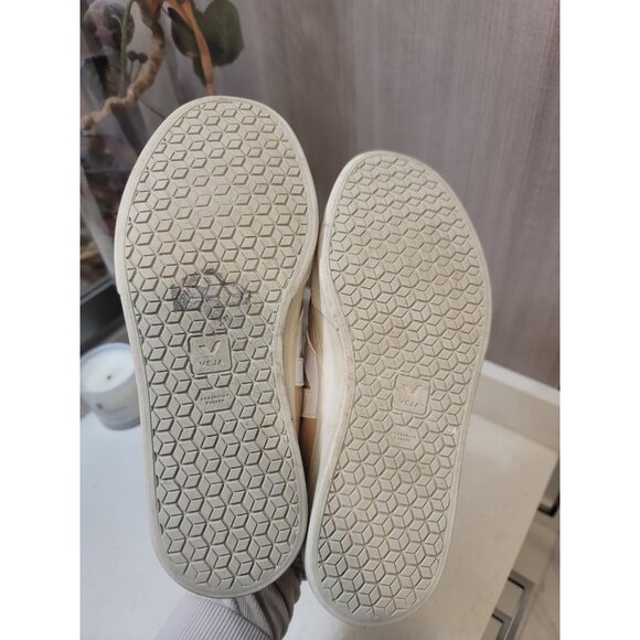 Veja Recife Metallic Grip Trio Court Sneakers Sz 8.5 US / 39 EU - Picture 5 of 10